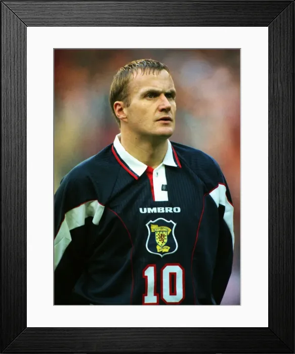 Framed Print : WC98 Qual: Scotland 1 Sweden 0 Framed Print : WC98 Qual: Scotland 1 Sweden 0
