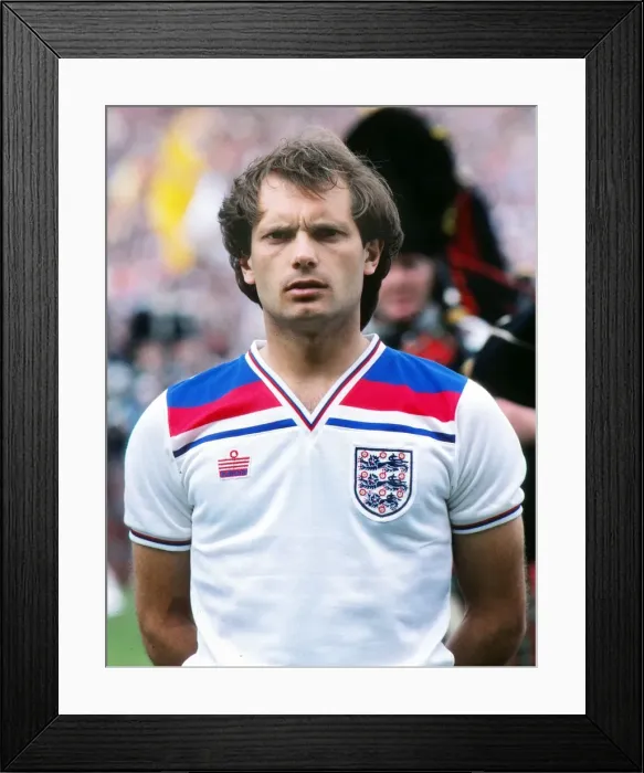 Framed Print : Ray Wilkins - England Framed Print : Ray Wilkins - England