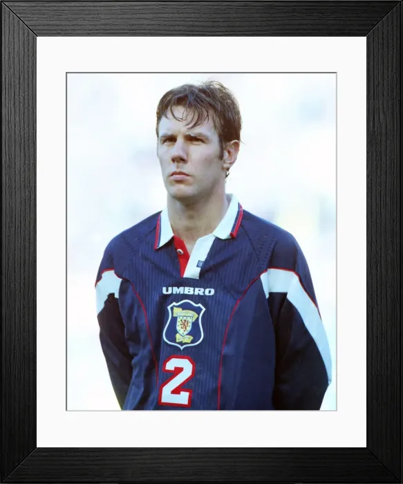 Framed Print : WC98 Qual: Scotland 2 Latvia 0 Framed Print : WC98 Qual: Scotland 2 Latvia 0