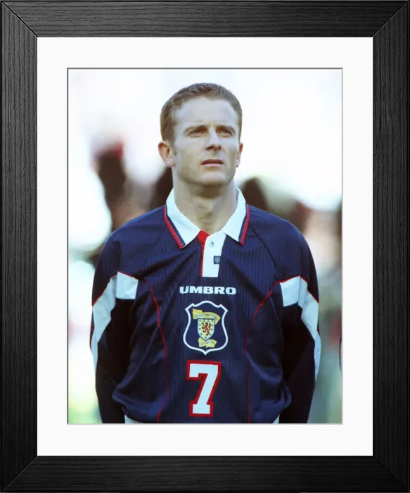 Framed Print : WC98 Qual: Scotland 2 Latvia 0 Framed Print : WC98 Qual: Scotland 2 Latvia 0