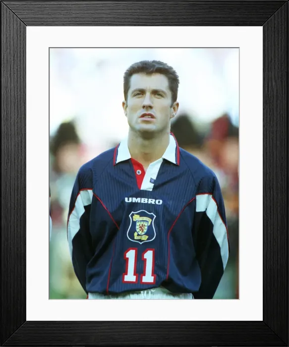 Framed Print : WC98 Qual: Scotland 2 Latvia 0 Framed Print : WC98 Qual: Scotland 2 Latvia 0