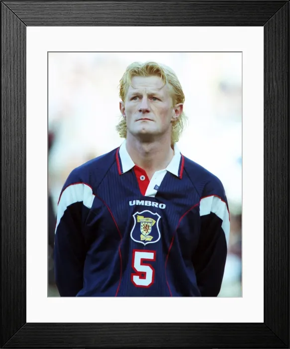 Framed Print : WC98 Qual: Scotland 2 Latvia 0 Framed Print : WC98 Qual: Scotland 2 Latvia 0