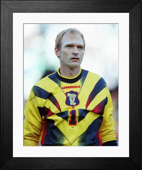 Framed Print : WC98 Qual: Scotland 2 Latvia 0 Framed Print : WC98 Qual: Scotland 2 Latvia 0
