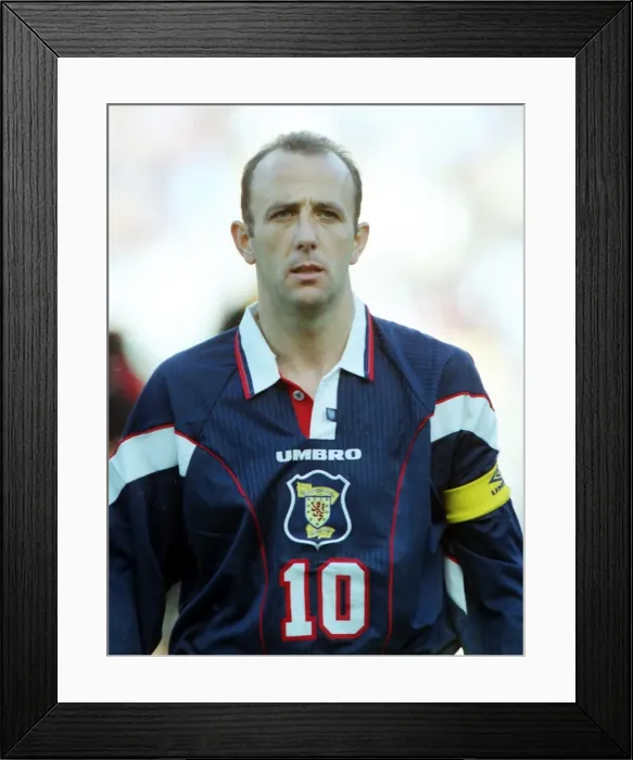 Framed Print : WC98 Qual: Scotland 2 Latvia 0 Framed Print : WC98 Qual: Scotland 2 Latvia 0