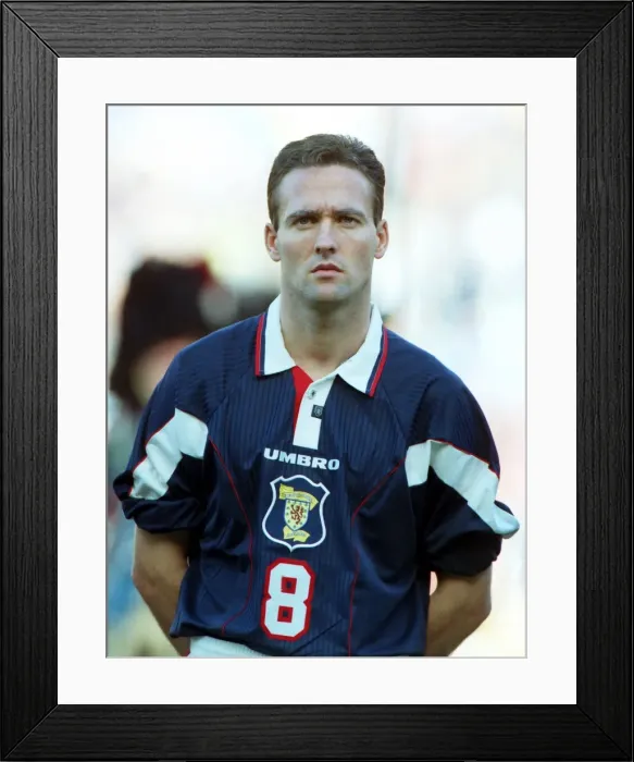 Framed Print : WC98 Qual: Scotland 2 Latvia 0 Framed Print : WC98 Qual: Scotland 2 Latvia 0