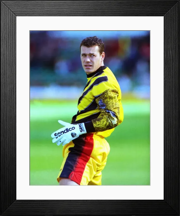 Framed Print : WC98 Qual: Scotland 2 Latvia 0 Framed Print : WC98 Qual: Scotland 2 Latvia 0