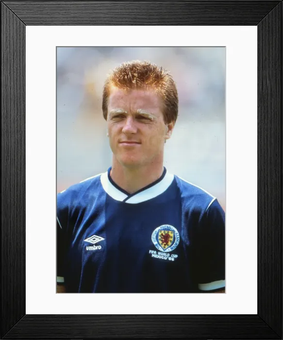 Framed Print : WC86 Grp E: Scotland 0 Uruguay 0
