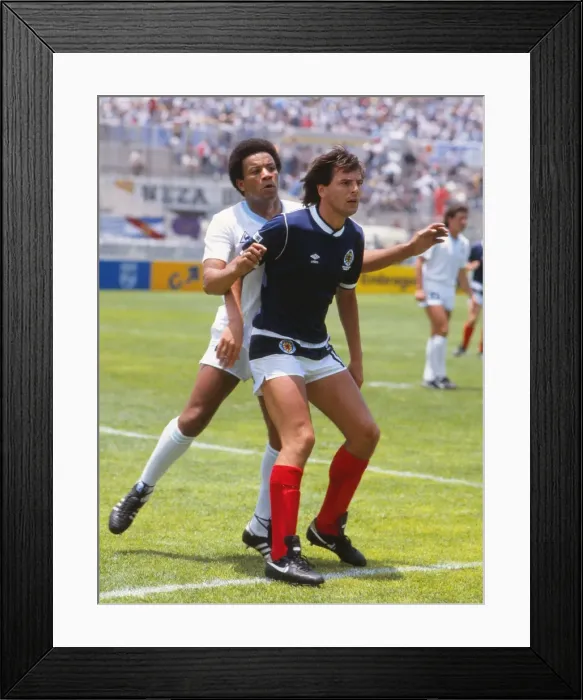 Framed Print : WC86 Grp E: Scotland 0 Uruguay 0 Framed Print : WC86 Grp E: Scotland 0 Uruguay 0