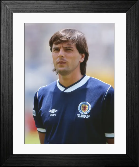 Framed Print : WC86 Grp E: Scotland 0 Uruguay 0