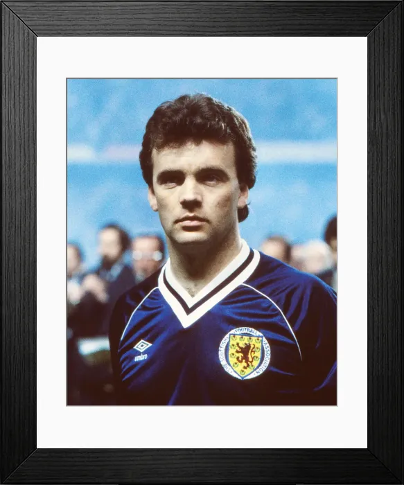 Framed Print : WC86 Qual: Spain 1 Scotland 0 Framed Print : WC86 Qual: Spain 1 Scotland 0
