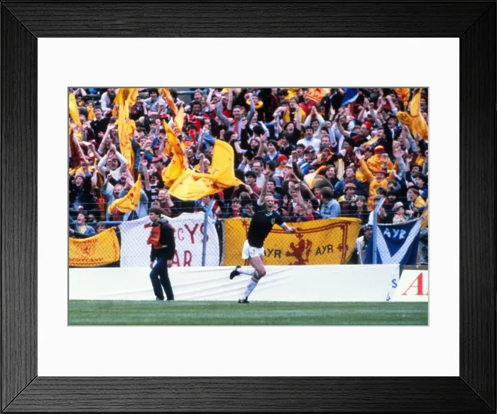 Framed Print : Wales 0 Scotland 2 Framed Print : Wales 0 Scotland 2
