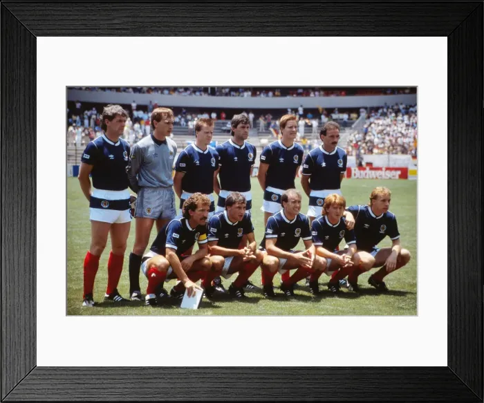 Framed Print : WC86 Grp E: W Germany 2 Scotland 1 Framed Print : WC86 Grp E: W Germany 2 Scotland 1