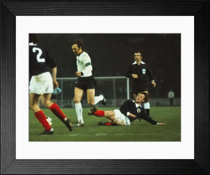 Framed Print : W Germany 2 Scotland 1 Framed Print : W Germany 2 Scotland 1