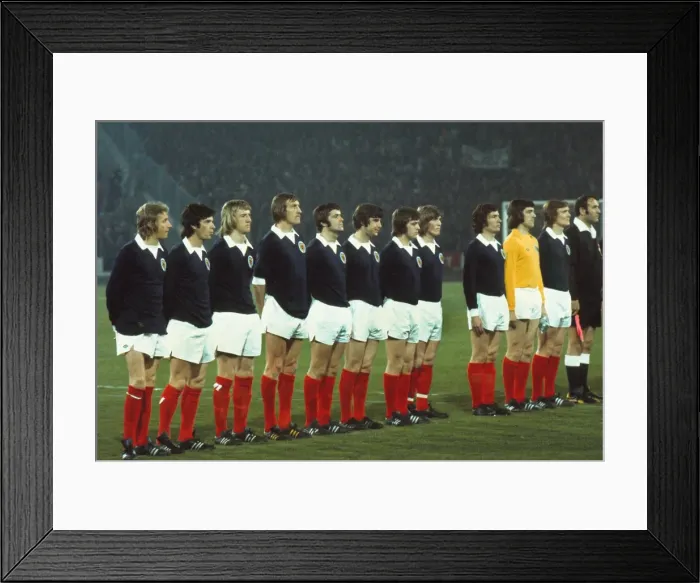 Framed Print : W Germany 2 Scotland 1 Framed Print : W Germany 2 Scotland 1