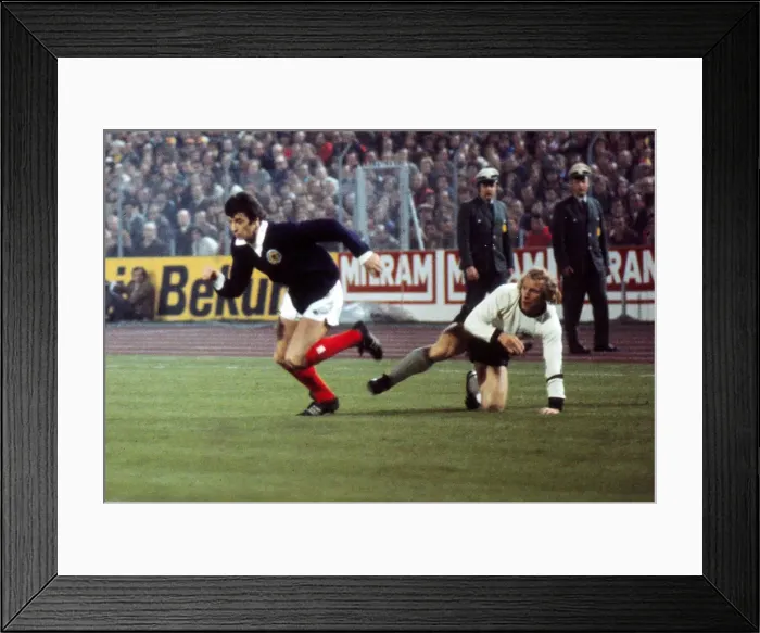 Framed Print : W Germany 2 Scotland 1 Framed Print : W Germany 2 Scotland 1