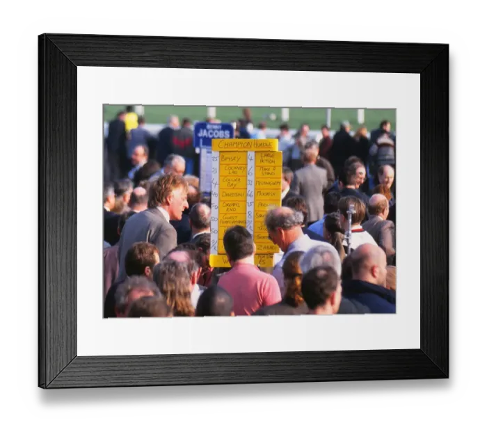 Framed Print : Cheltenham Festival - The Champion Hurdle Framed Print : Cheltenham Festival - The Champion Hurdle