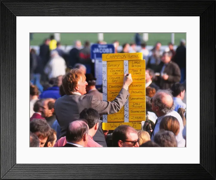 Framed Print : Cheltenham Festival - The Champion Hurdle Framed Print : Cheltenham Festival - The Champion Hurdle