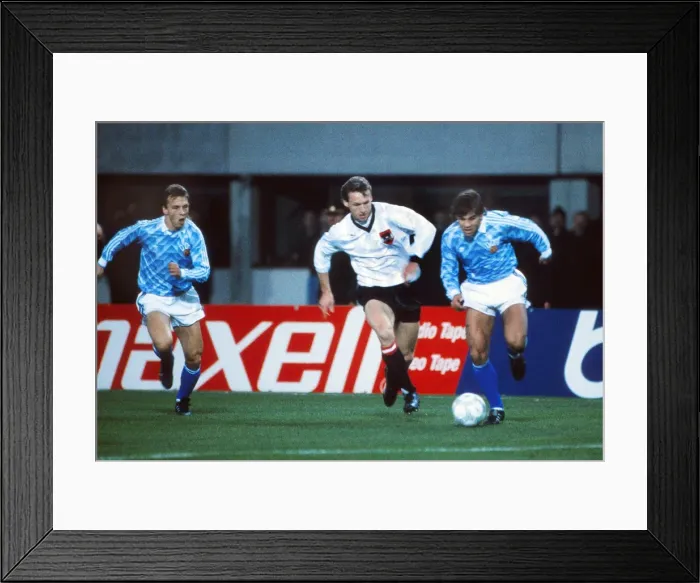 Framed Print : WC Qual: Austria 3 E Germany 0 Framed Print : WC Qual: Austria 3 E Germany 0