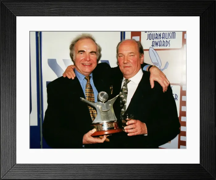 Framed Print : British Sports Journalism Awards