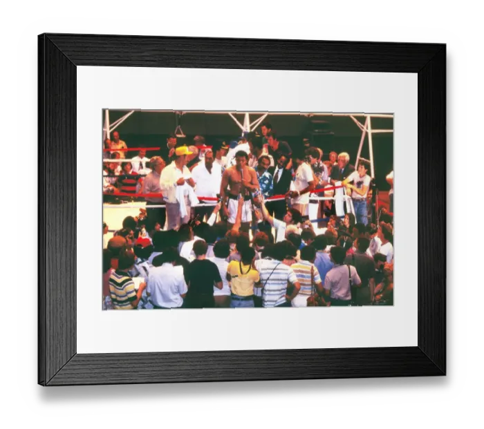 Framed Print : Spinks-Ali II - training session Framed Print : Spinks-Ali II - training session