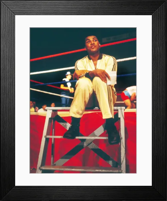 Framed Print : Spinks-Ali II - training session Framed Print : Spinks-Ali II - training session