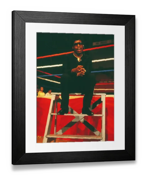Framed Print : Spinks-Ali II - training session Framed Print : Spinks-Ali II - training session