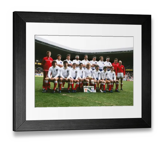 Framed Print : 5N1983: France 19 Scotland 15 Framed Print : 5N1983: France 19 Scotland 15