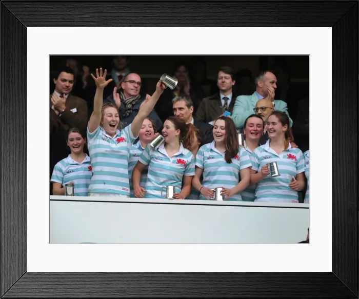 Framed Print : Womens Varsity: Oxford 0 Cambridge 52 Framed Print : Womens Varsity: Oxford 0 Cambridge 52