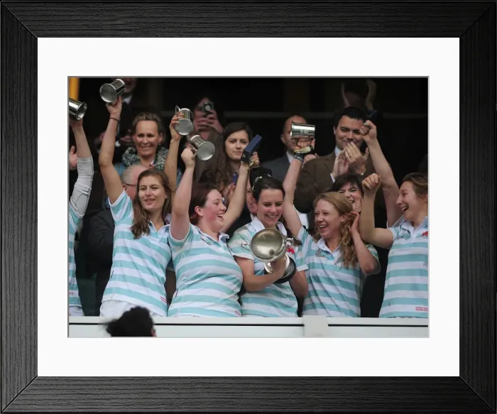 Framed Print : Womens Varsity: Oxford 0 Cambridge 52 Framed Print : Womens Varsity: Oxford 0 Cambridge 52