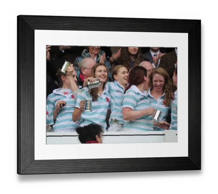 Framed Print : Womens Varsity: Oxford 0 Cambridge 52 Framed Print : Womens Varsity: Oxford 0 Cambridge 52