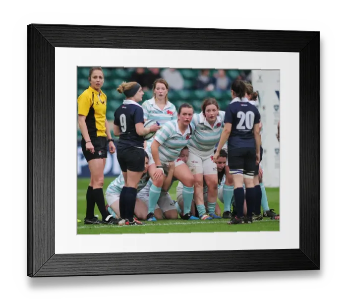 Framed Print : Womens Varsity: Oxford 0 Cambridge 52 Framed Print : Womens Varsity: Oxford 0 Cambridge 52