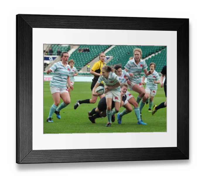 Framed Print : Womens Varsity: Oxford 0 Cambridge 52 Framed Print : Womens Varsity: Oxford 0 Cambridge 52