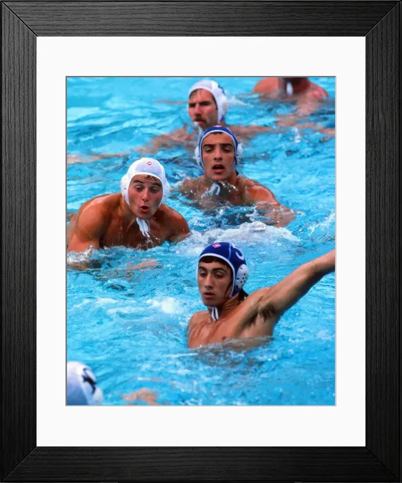 Framed Print : Moscow Olympics - Water Polo Framed Print : Moscow Olympics - Water Polo