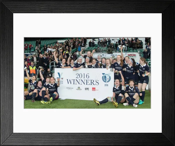 Framed Print : Womens Varsity: Oxford 3 Cambridge 0 Framed Print : Womens Varsity: Oxford 3 Cambridge 0
