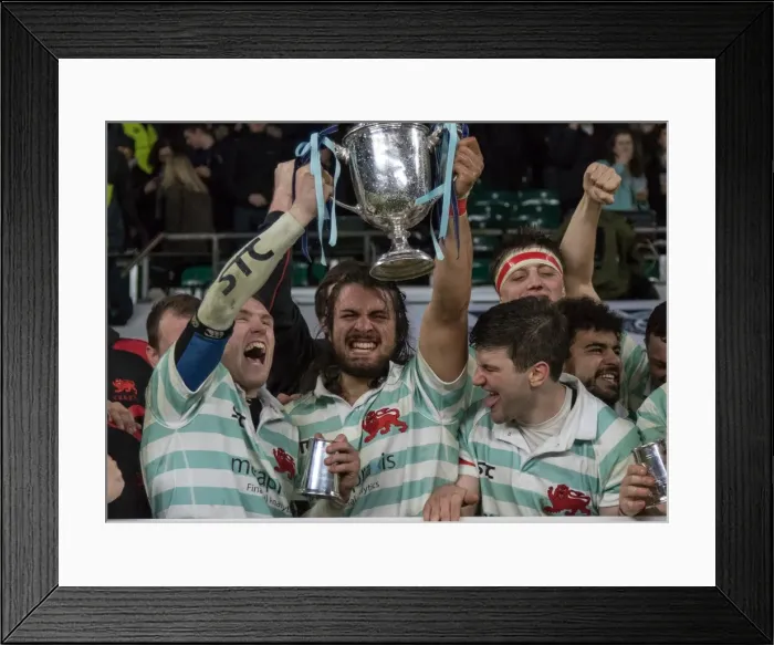 Framed Print : Varsity Match: Oxford 18 Cambridge 23 Framed Print : Varsity Match: Oxford 18 Cambridge 23