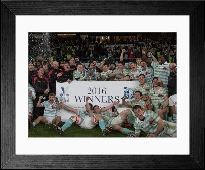 Framed Print : Varsity Match: Oxford 18 Cambridge 23