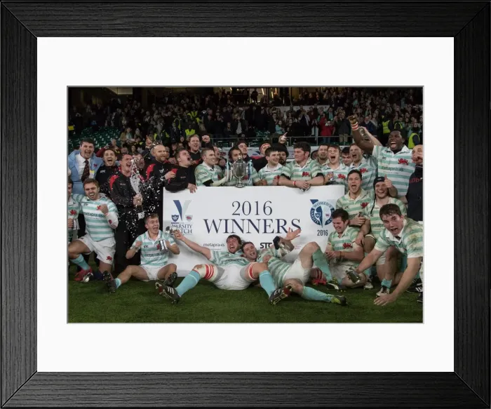 Framed Print : Varsity Match: Oxford 18 Cambridge 23 Framed Print : Varsity Match: Oxford 18 Cambridge 23