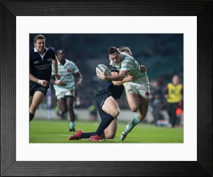Framed Print : Varsity Match: Oxford 18 Cambridge 23 Framed Print : Varsity Match: Oxford 18 Cambridge 23