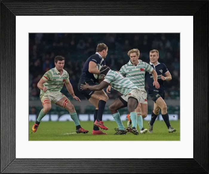 Framed Print : Varsity Match: Oxford 18 Cambridge 23 Framed Print : Varsity Match: Oxford 18 Cambridge 23