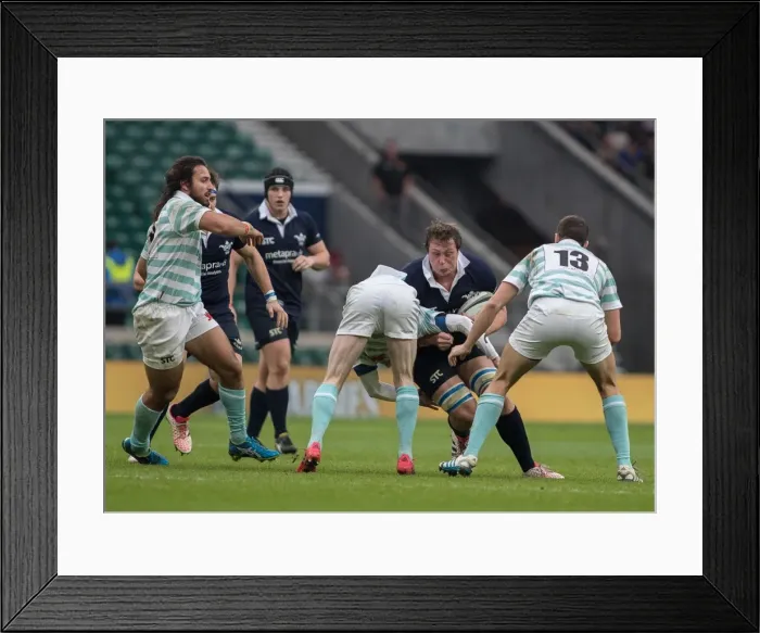 Framed Print : Varsity Match: Oxford 18 Cambridge 23