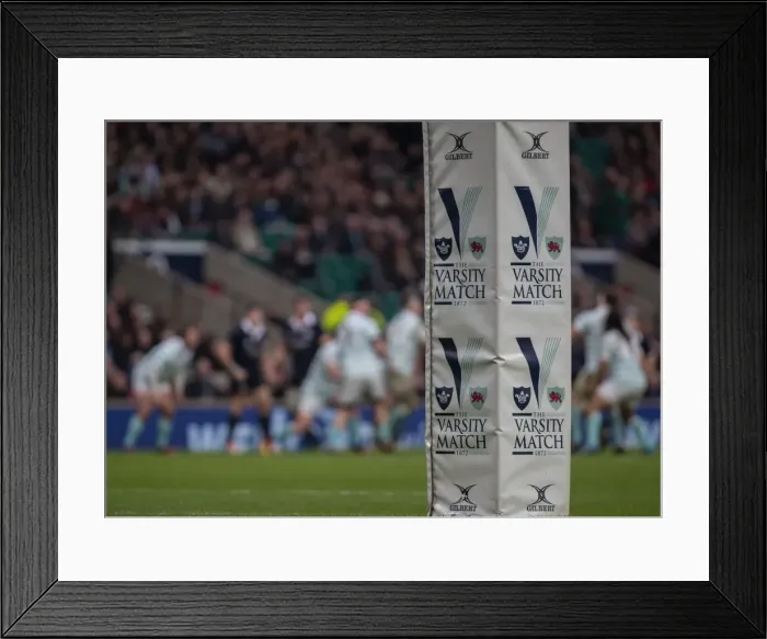 Framed Print : Varsity Match: Oxford 18 Cambridge 23 Framed Print : Varsity Match: Oxford 18 Cambridge 23
