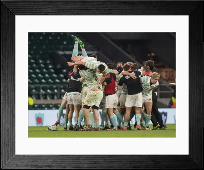Framed Print : Varsity Match: Oxford 18 Cambridge 23