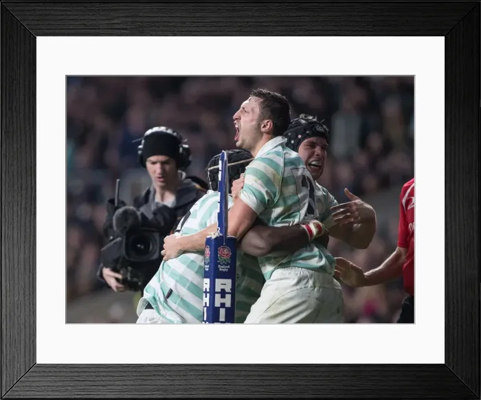 Framed Print : Varsity Match: Oxford 18 Cambridge 23 Framed Print : Varsity Match: Oxford 18 Cambridge 23
