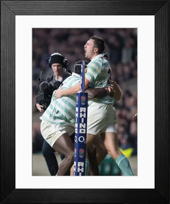 Framed Print : Varsity Match: Oxford 18 Cambridge 23