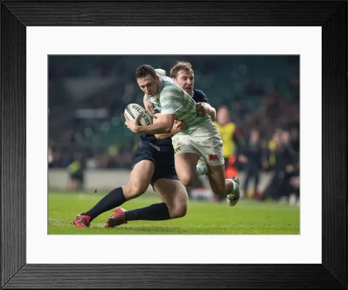 Framed Print : Varsity Match: Oxford 18 Cambridge 23 Framed Print : Varsity Match: Oxford 18 Cambridge 23