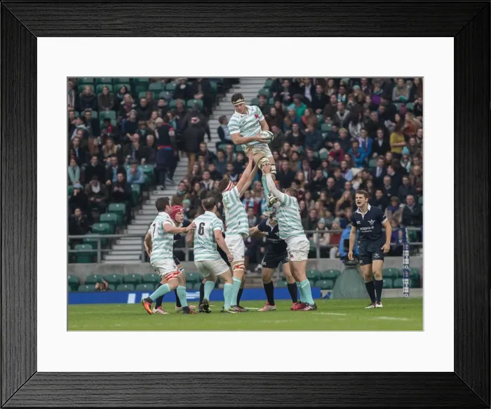 Framed Print : Varsity Match: Oxford 18 Cambridge 23 Framed Print : Varsity Match: Oxford 18 Cambridge 23