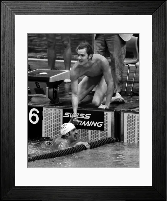 Framed Print : 1976 Montreal Olympics - Swimming