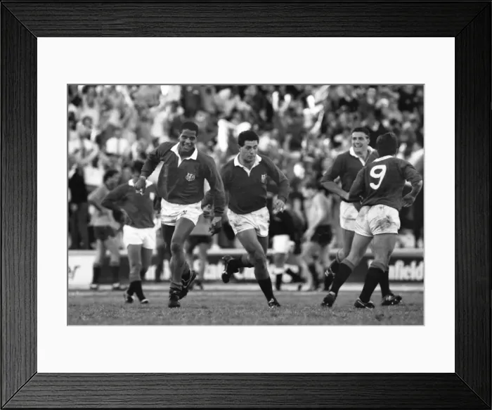 Framed Print : 2nd Test: Australia 12 Lions 19