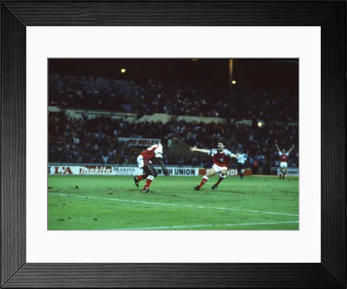 Framed Print : Makita: Arsenal 2 Villa 0 Framed Print : Makita: Arsenal 2 Villa 0