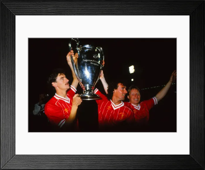 Framed Print : European Cup Final: Liverpool 1* Roma 1 (*won 4-2 pens a. e. t. ) Framed Print : European Cup Final: Liverpool 1* Roma 1 (*won 4-2 pens a. e. t. )
